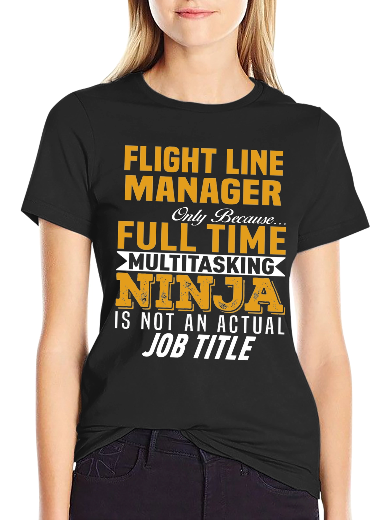 Flight Line Manager Graphic Tee