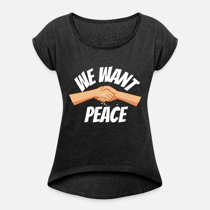We want peace
