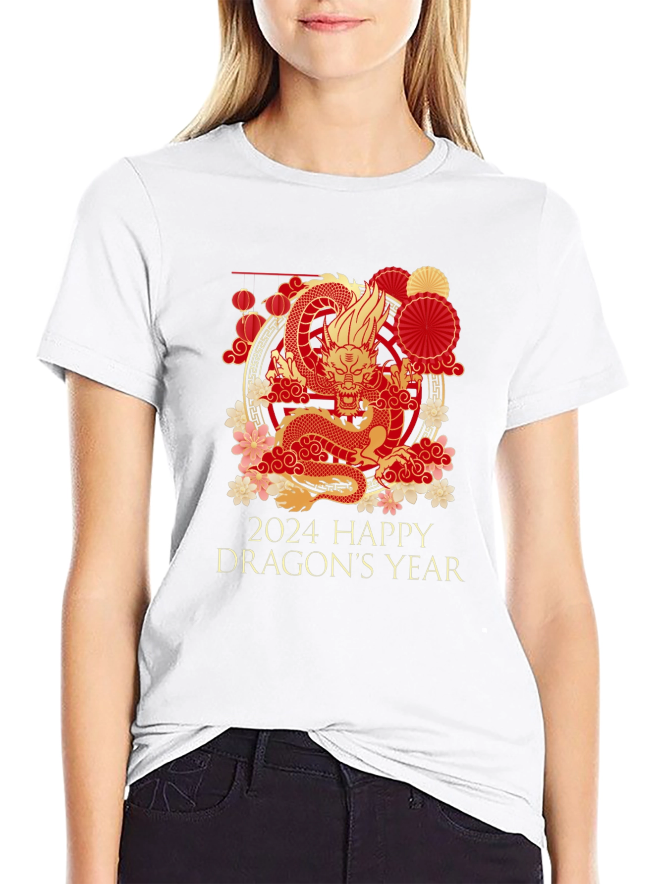 2024 Year of the Dragon Graphic T-Shirt
