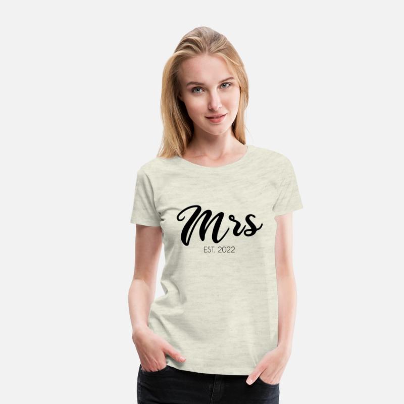 Wedding Mrs Est 2022 Bridal Bride