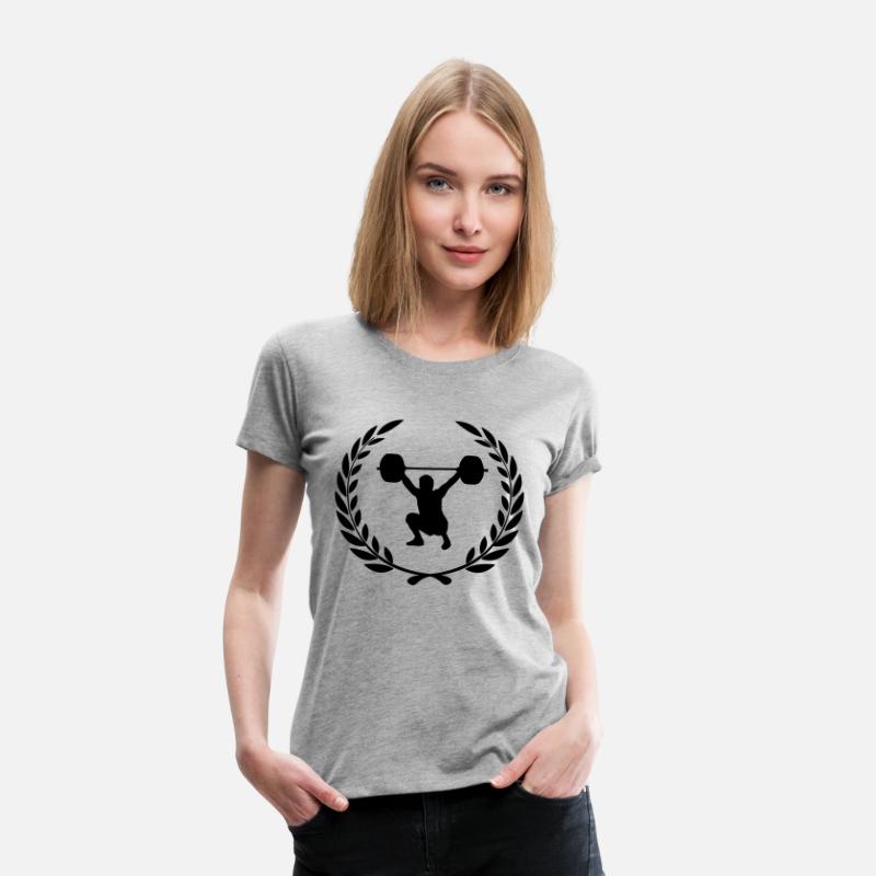 Weightlifter prize laurel wreath weightlifting