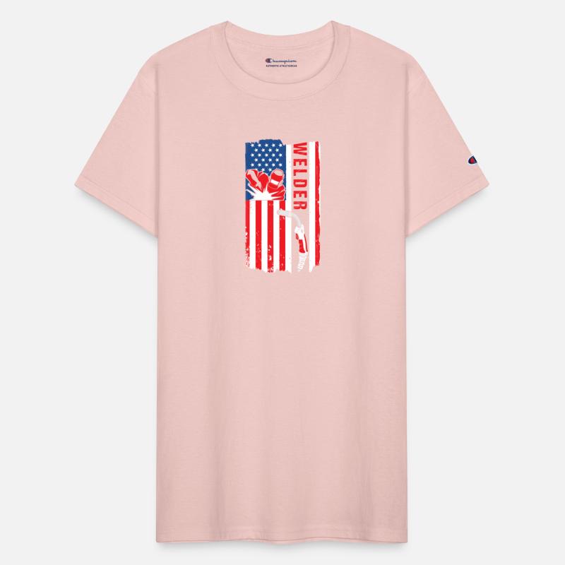 Welder USA Flag Patriot Welding