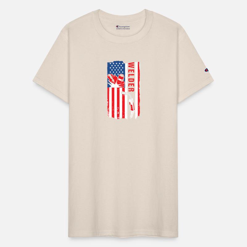 Welder USA Flag Patriot Welding