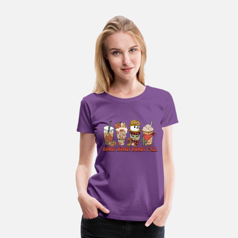 Western Funny Christmas Howdy Y'all funny Snowman