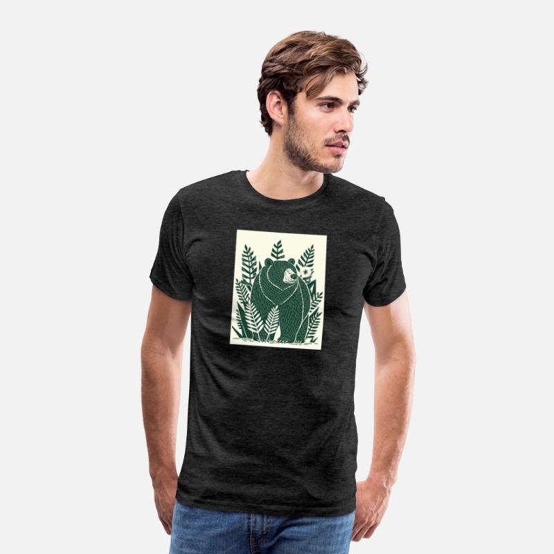 Whimsical Forest Bear