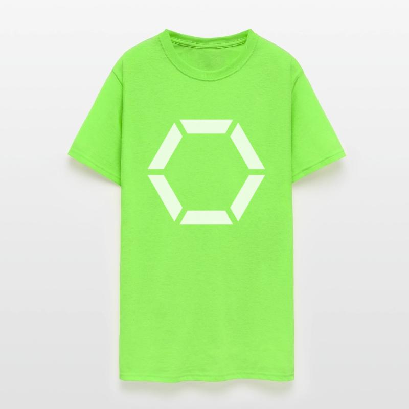 White Hexagon Shape