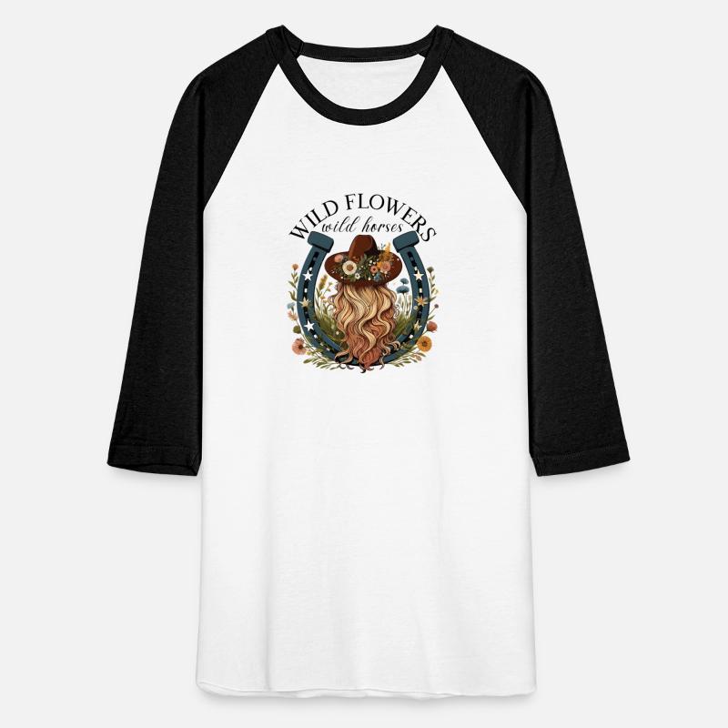 Wildflowers Wild Horses Western Boho Country