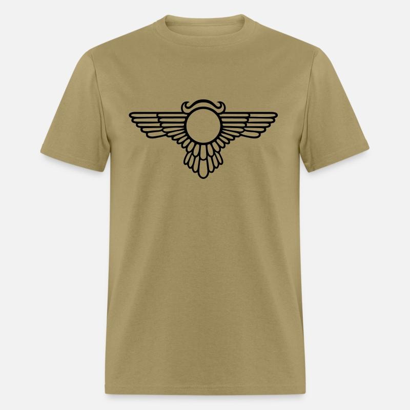 Winged Globe, symbol of the perfected soul