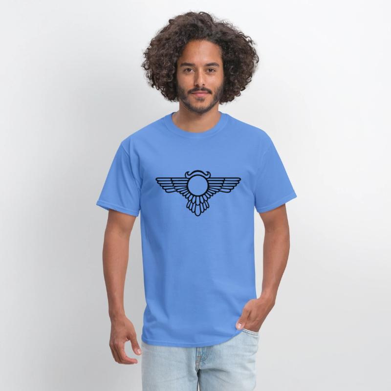 Winged Globe, symbol of the perfected soul