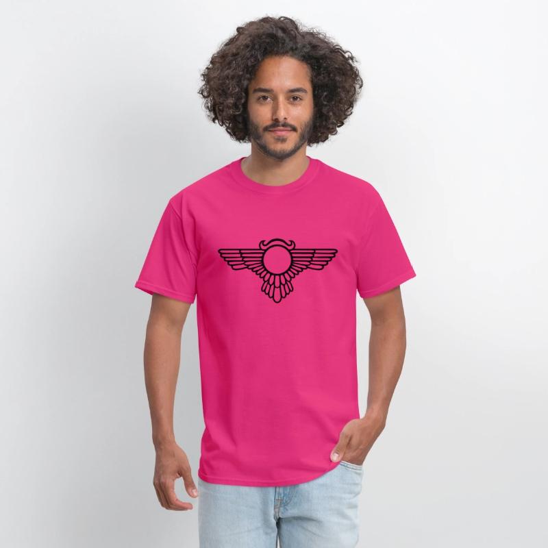 Winged Globe, symbol of the perfected soul