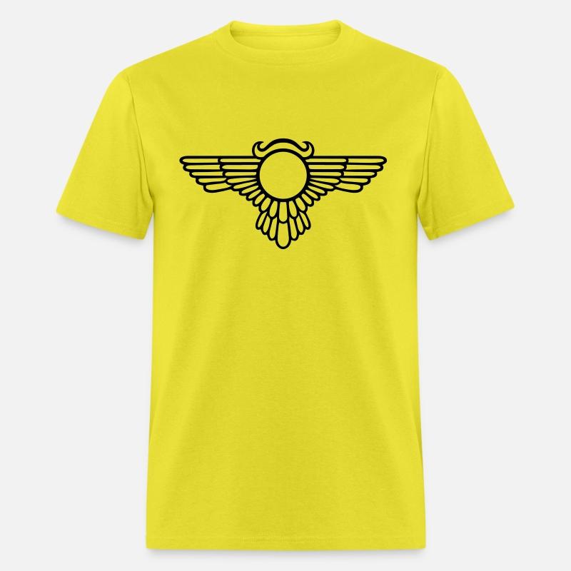 Winged Globe, symbol of the perfected soul