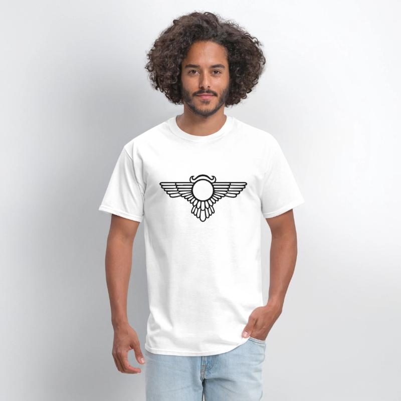Winged Globe, symbol of the perfected soul
