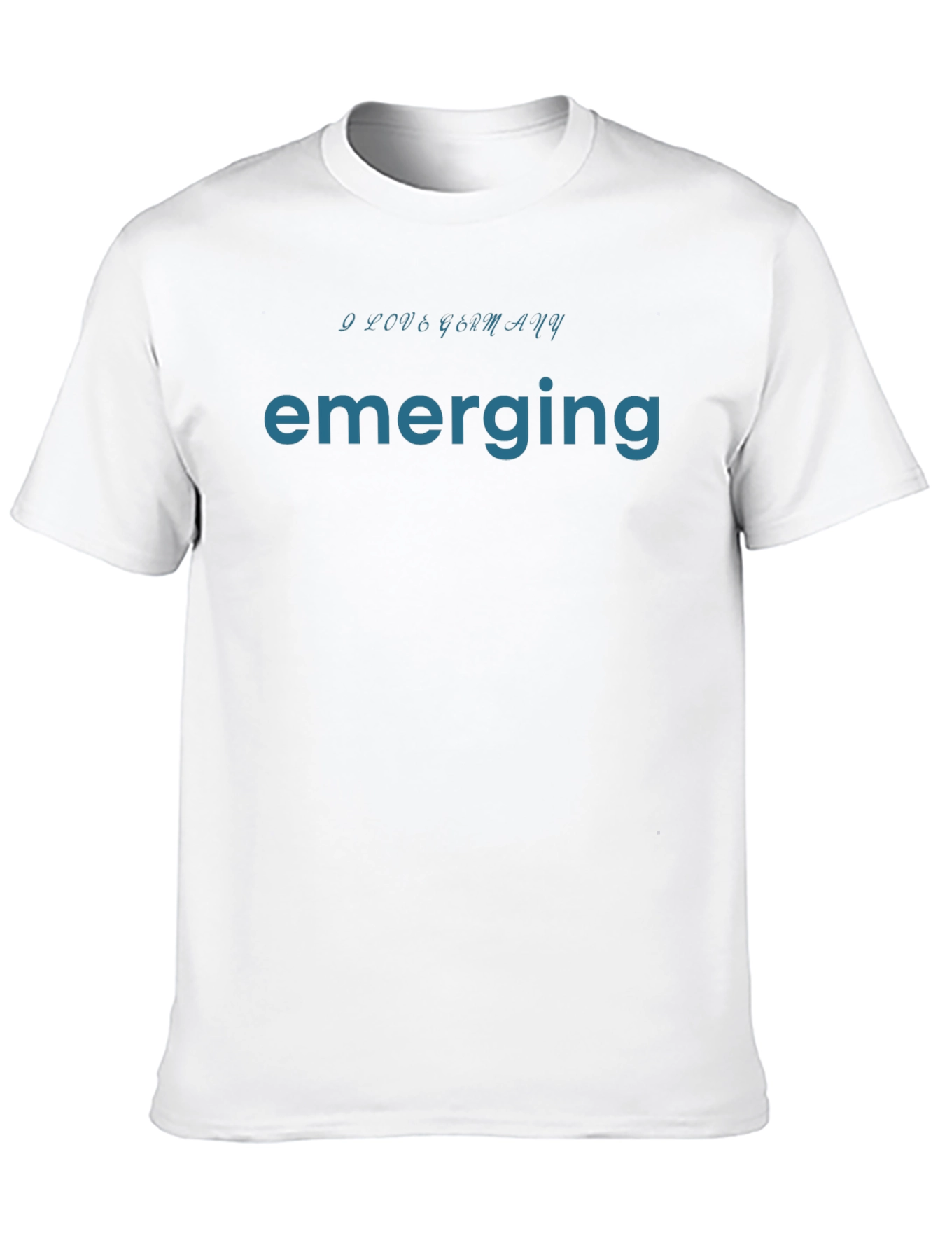 Emerging I Love Germany Graphic T-Shirt