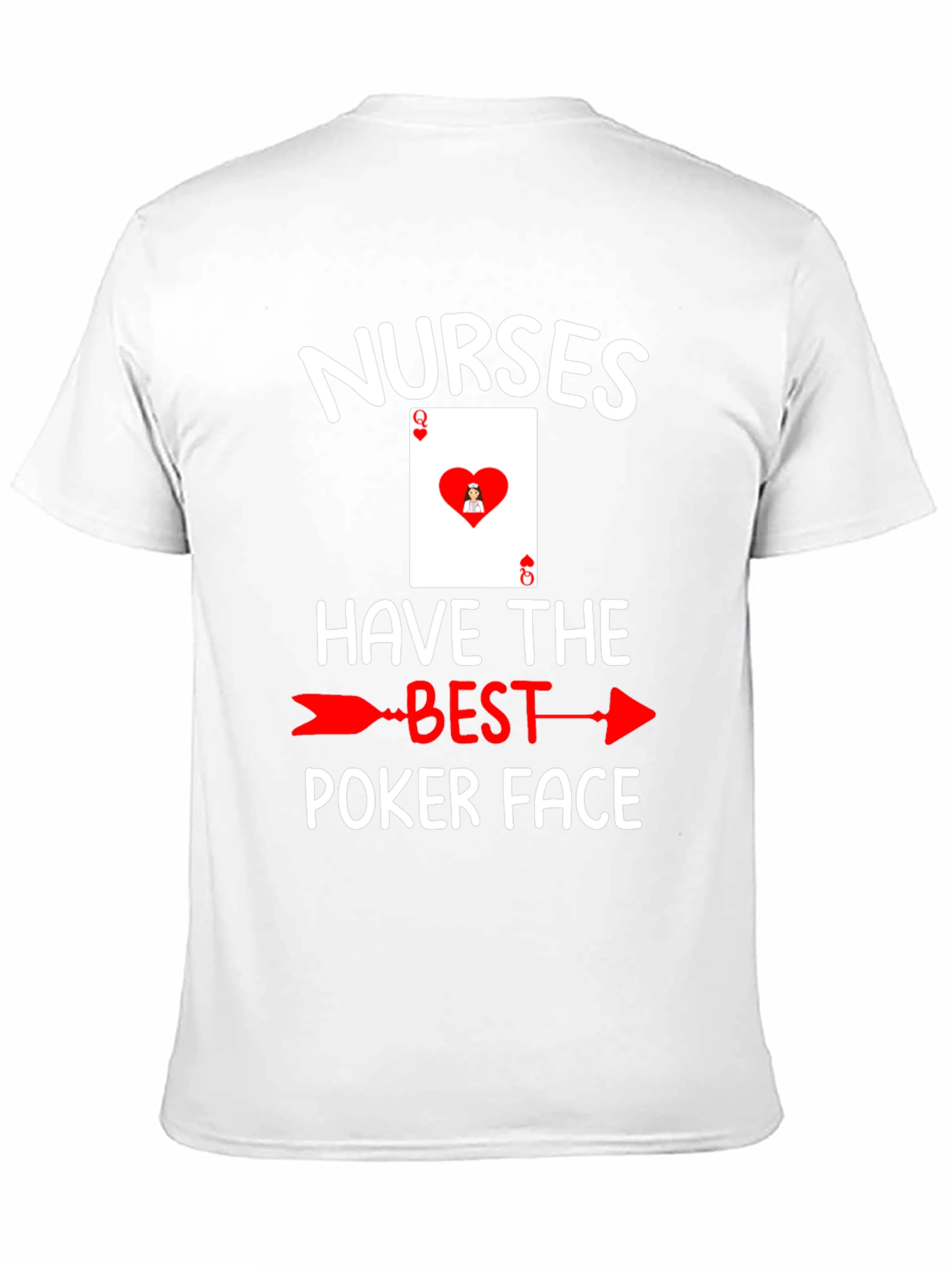 Nurses Poker Face T-Shirt