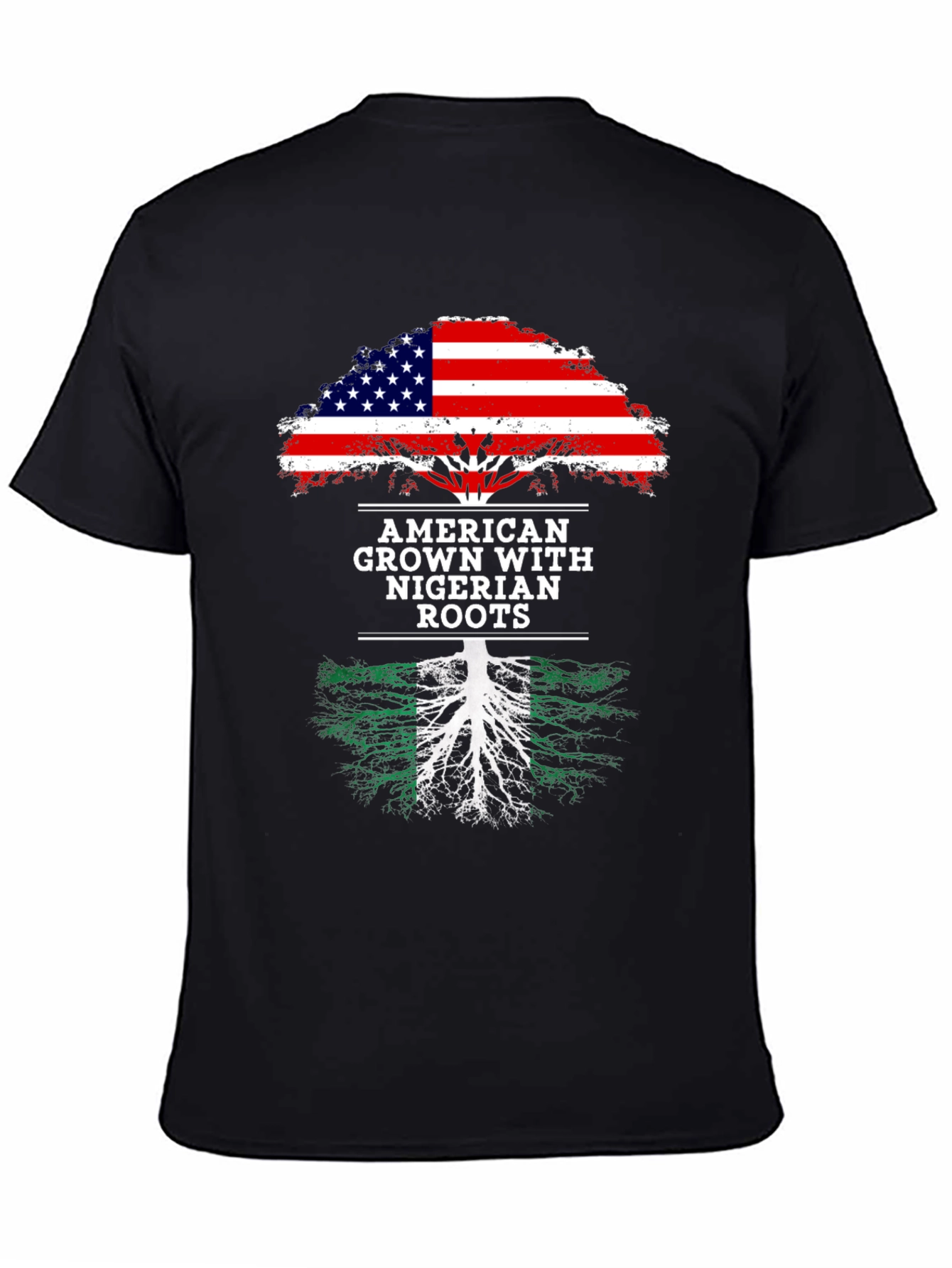 American Grown Nigerian Roots T-Shirt