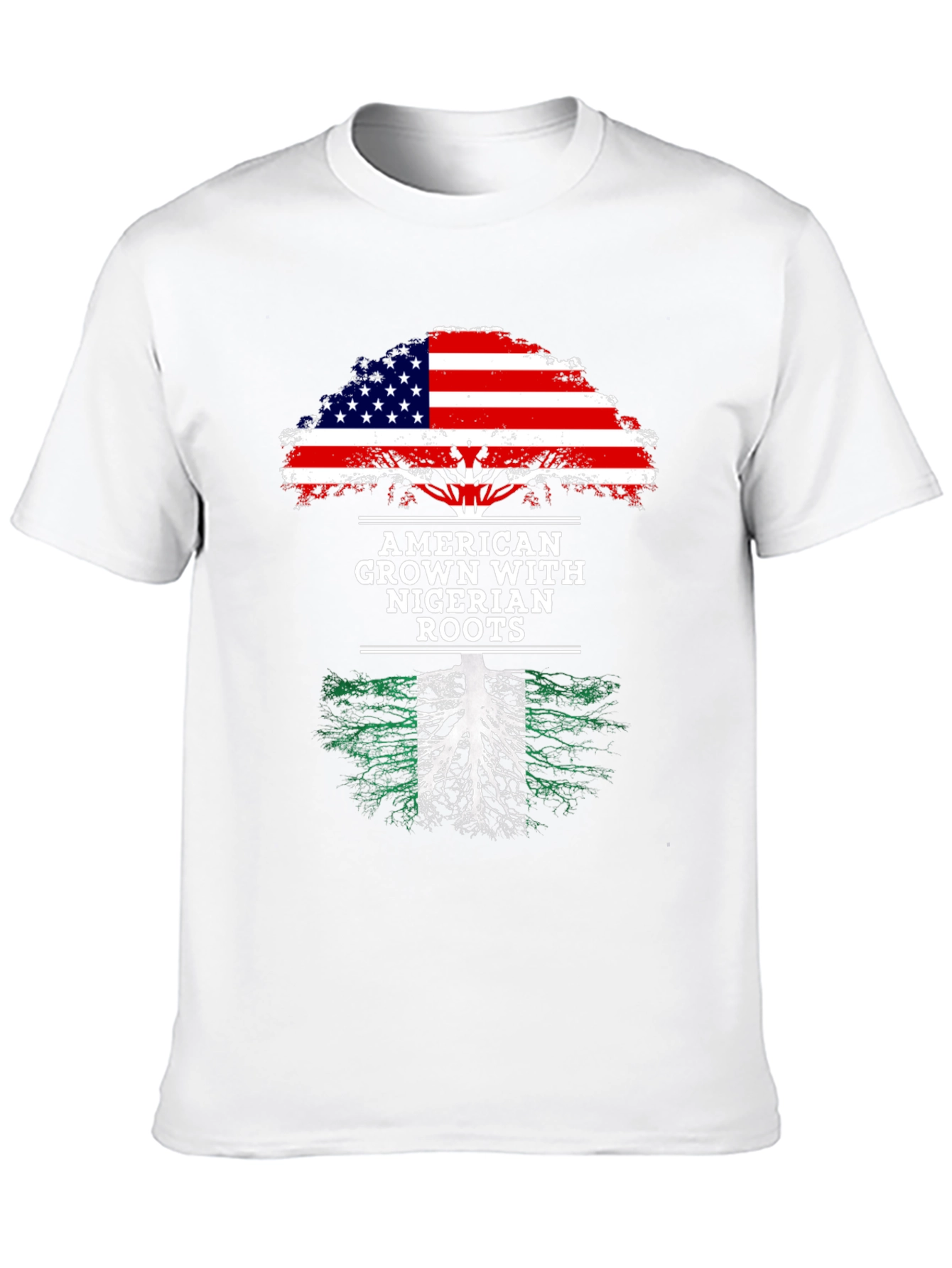 American Grown Nigerian Roots T-Shirt