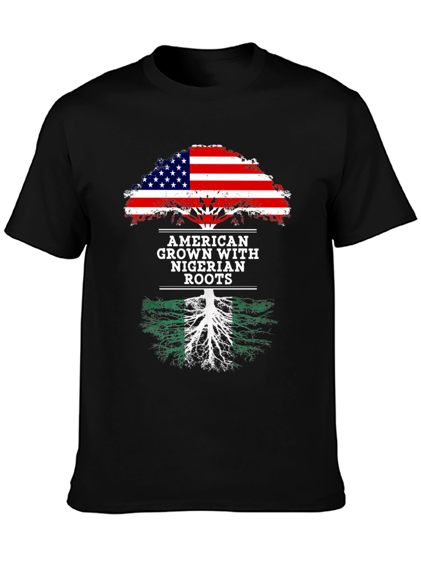 American Grown Nigerian Roots T-Shirt