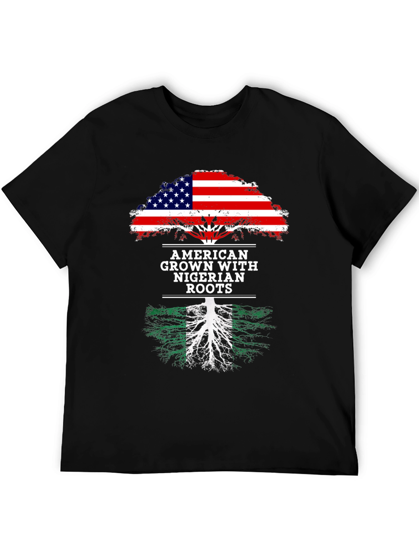 American Grown Nigerian Roots T-Shirt
