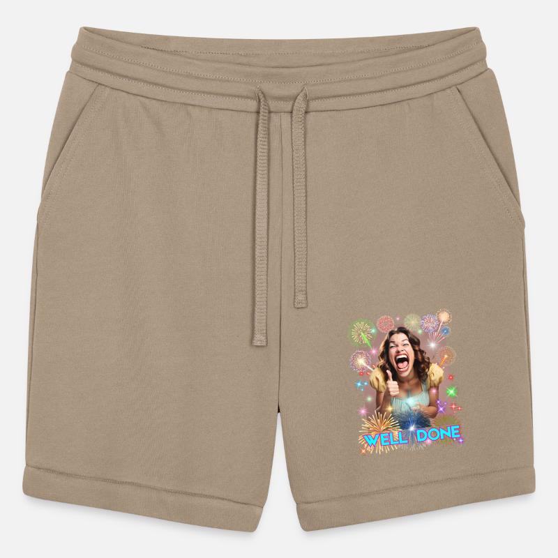 Woman laughing with fireworks. Option 2