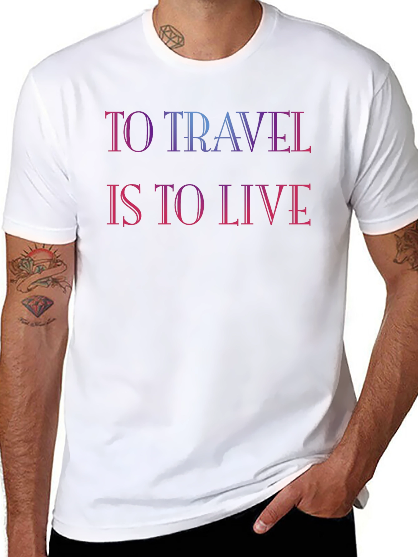 To Travel Is to Live T-Shirt
