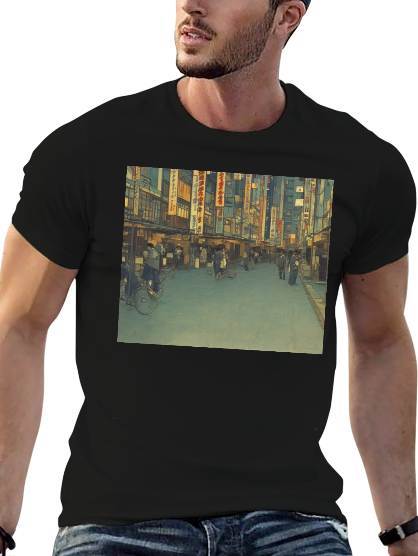 Retro Tokyo Streetwear T-Shirt