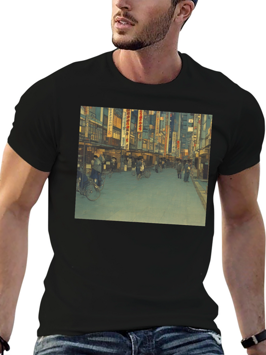 Retro Tokyo Streetwear T-Shirt