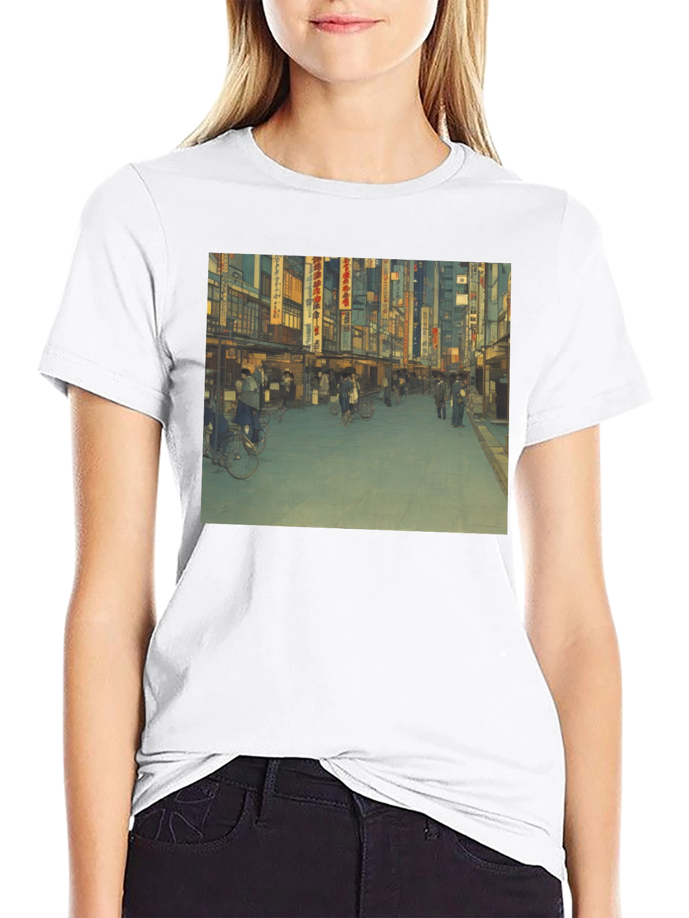 Retro Tokyo Streetwear T-Shirt