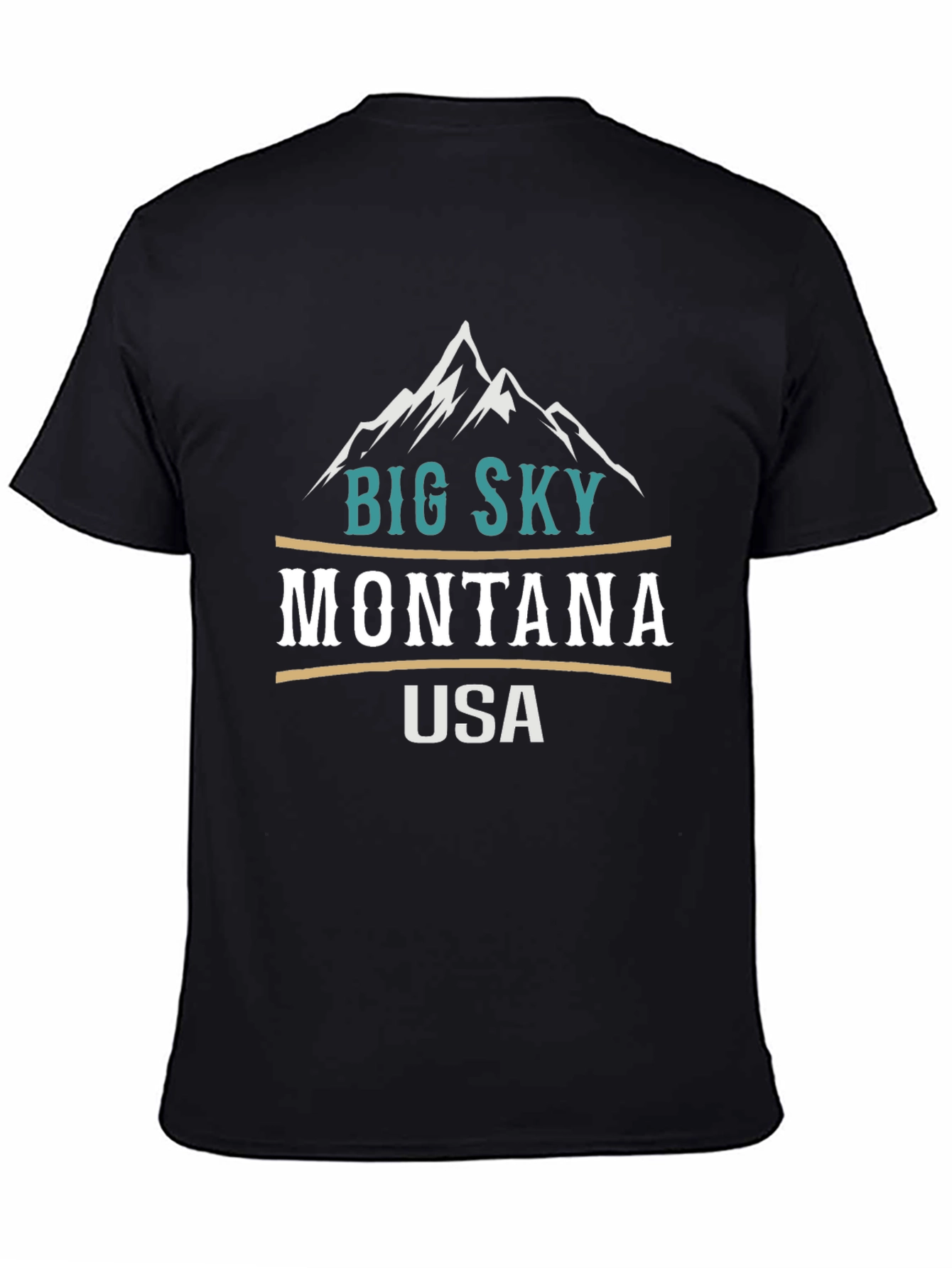 Big Sky Montana USA Graphic Tee