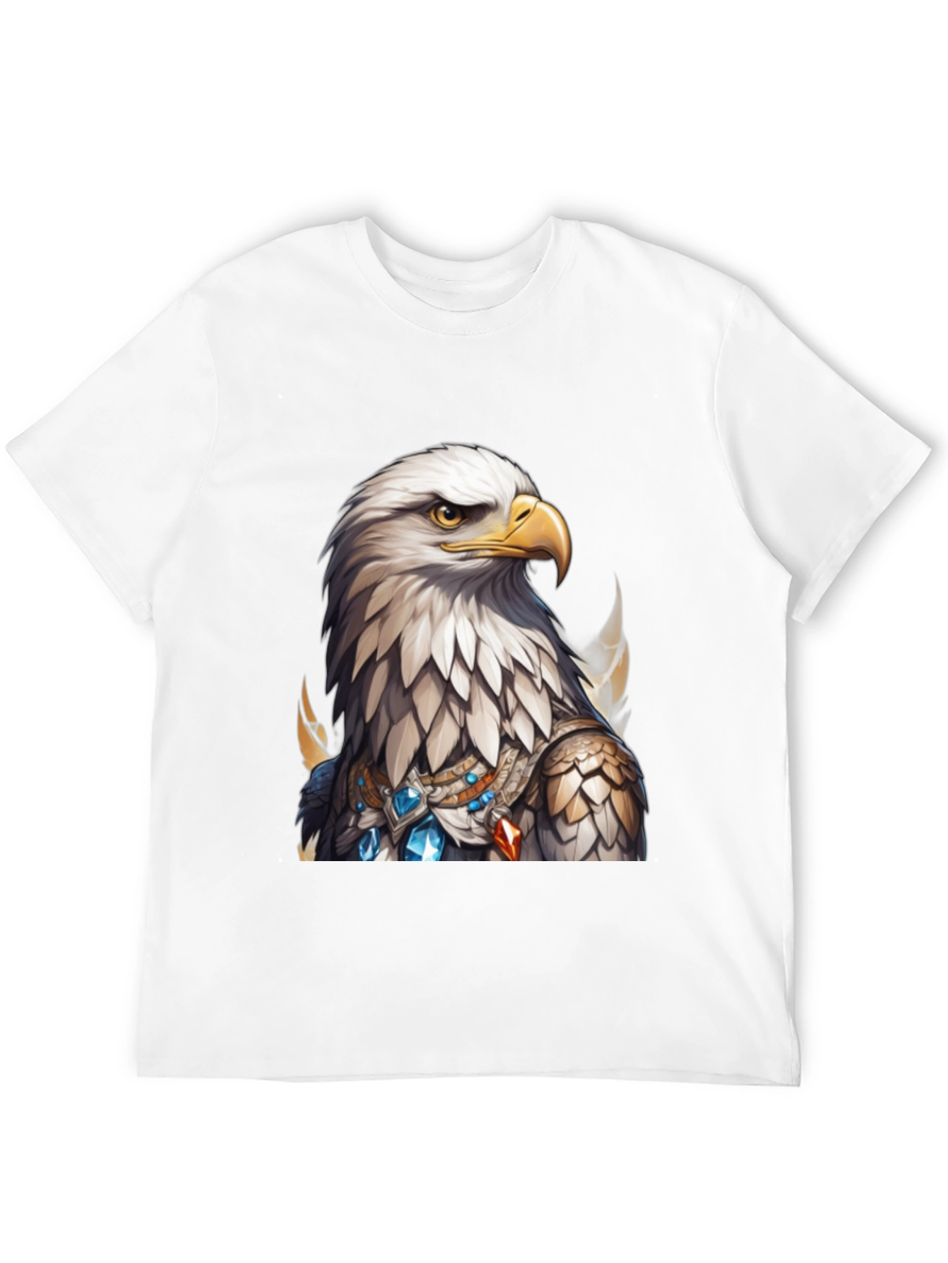 Eagle Warrior T-Shirt - Black Graphic Tee