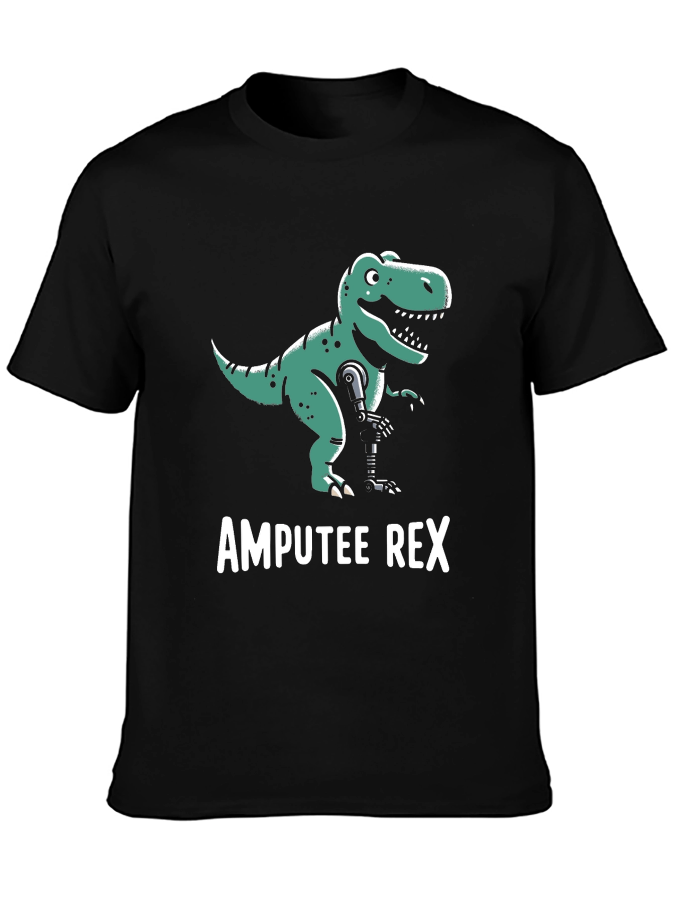 Amputee Rex T-Shirt - Funny Dinosaur Graphic Tee