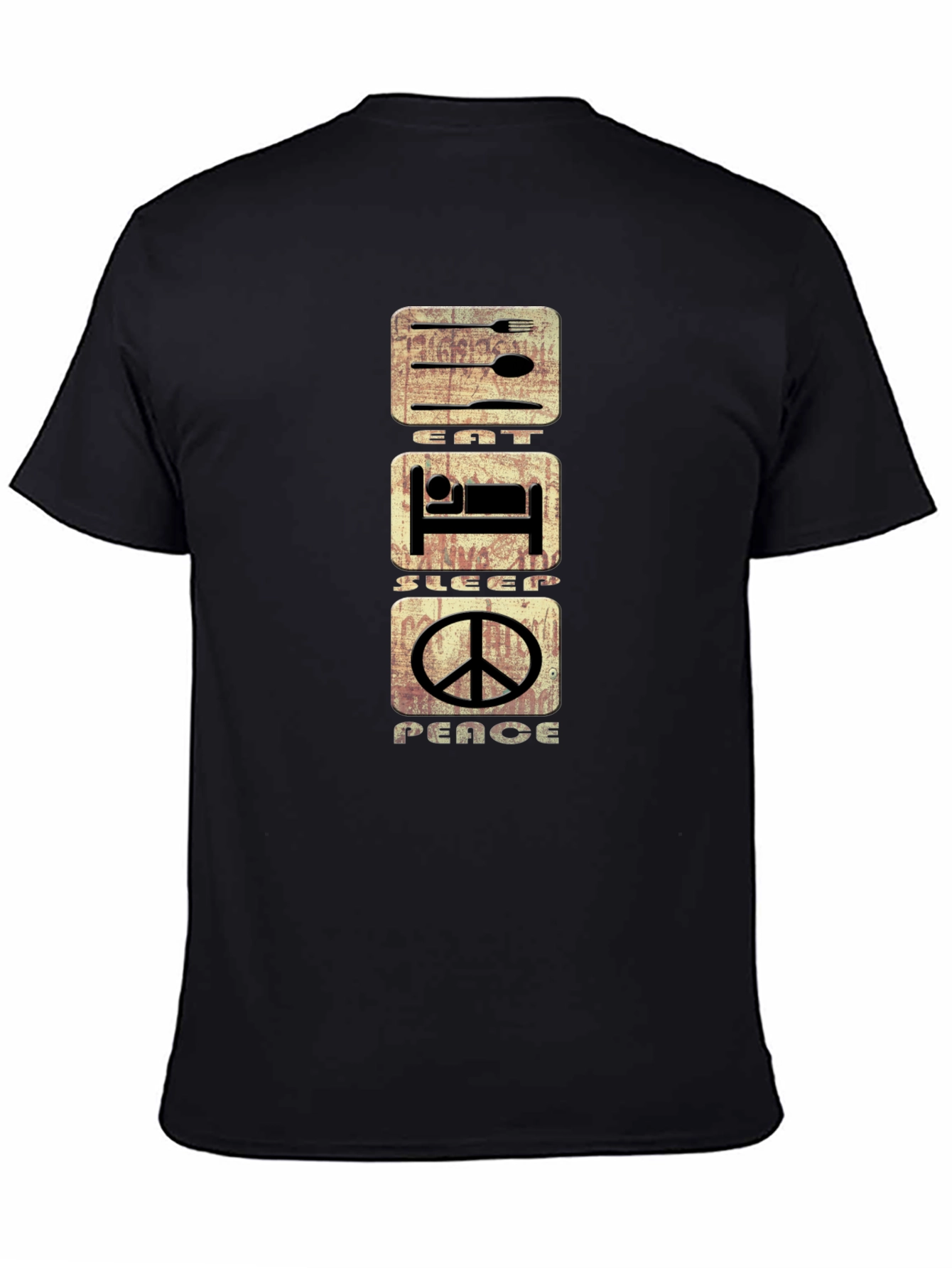 Eat Sleep Peace Graphic T-Shirt