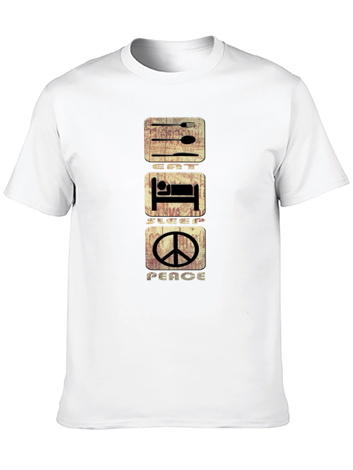Eat Sleep Peace Graphic T-Shirt