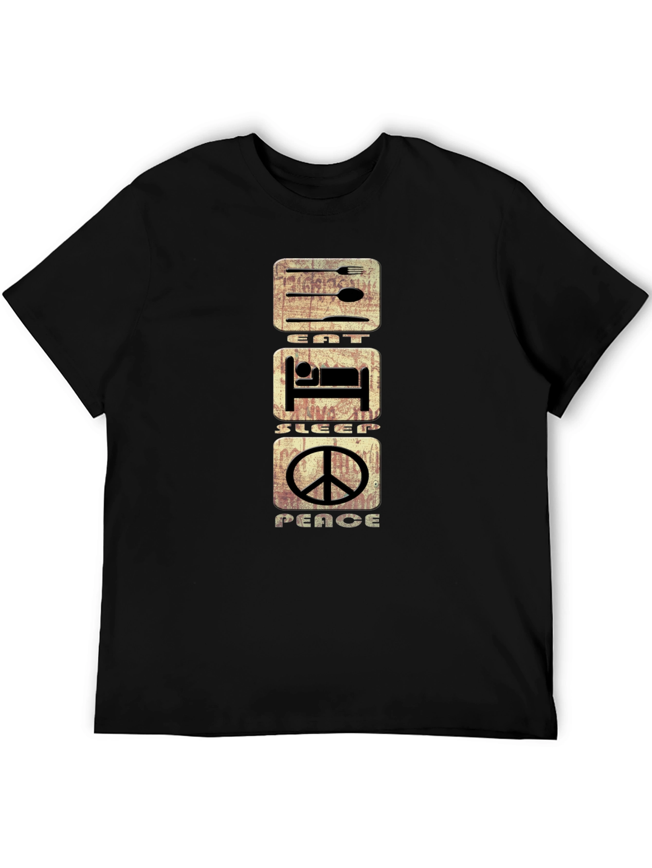 Eat Sleep Peace Graphic T-Shirt