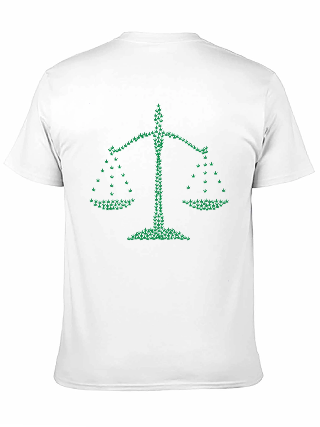 Cannabis Justice Scales Graphic Tee
