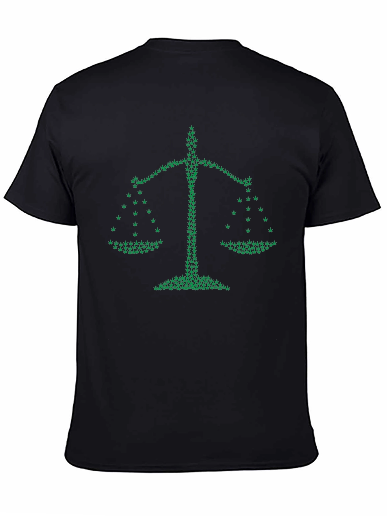 Cannabis Justice Scales Graphic Tee