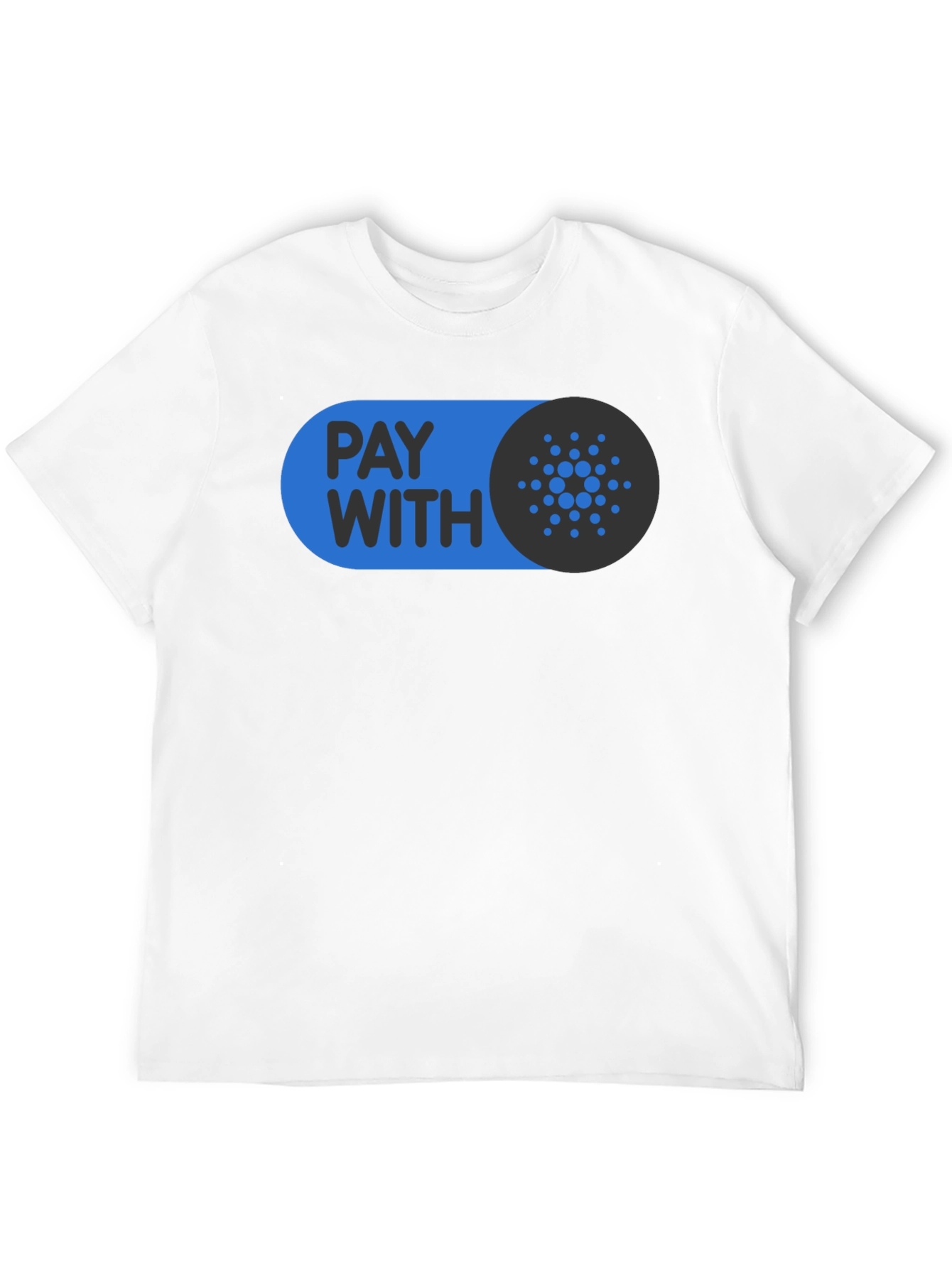 Pay With Cardano Black T-Shirt