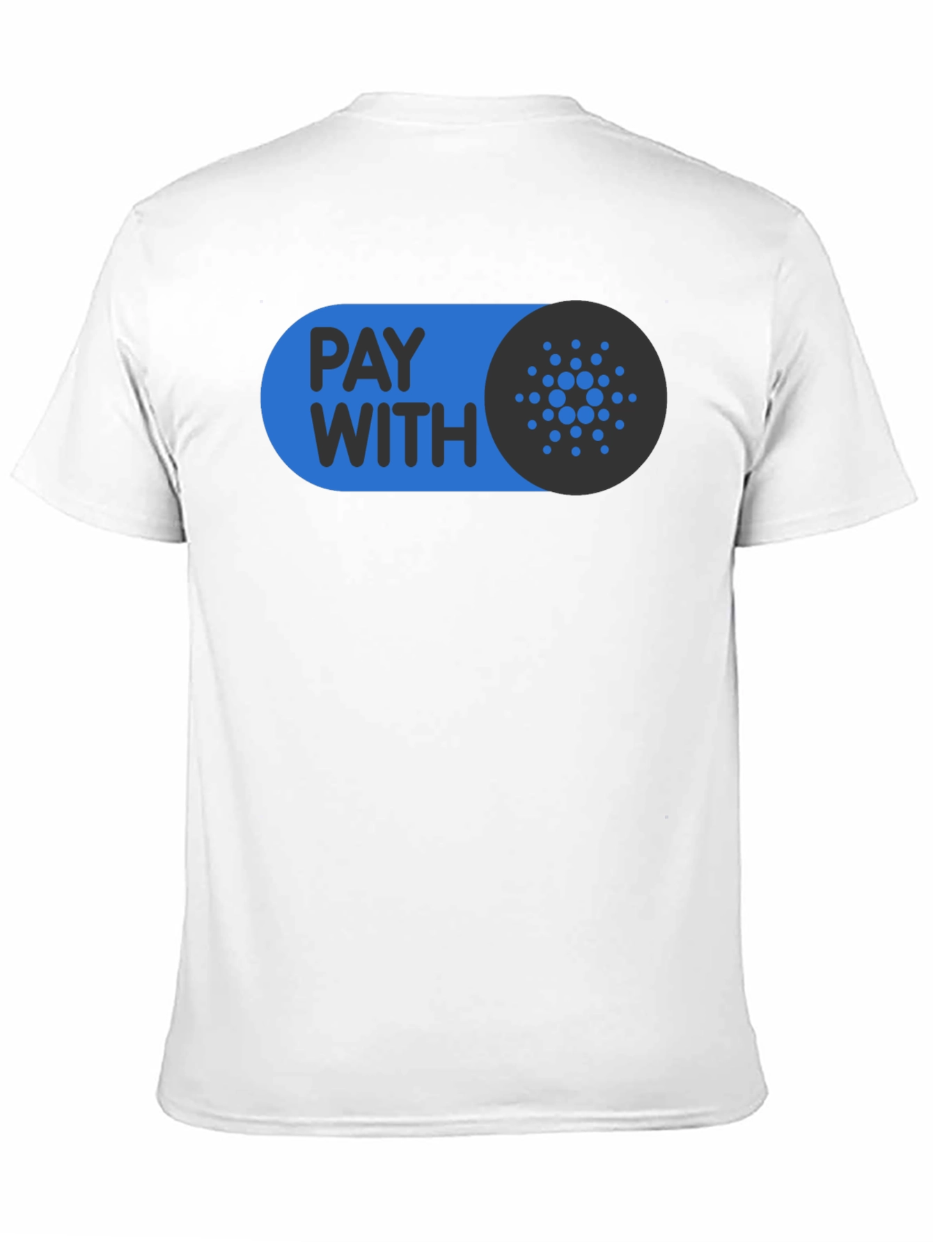 Pay With Cardano Black T-Shirt