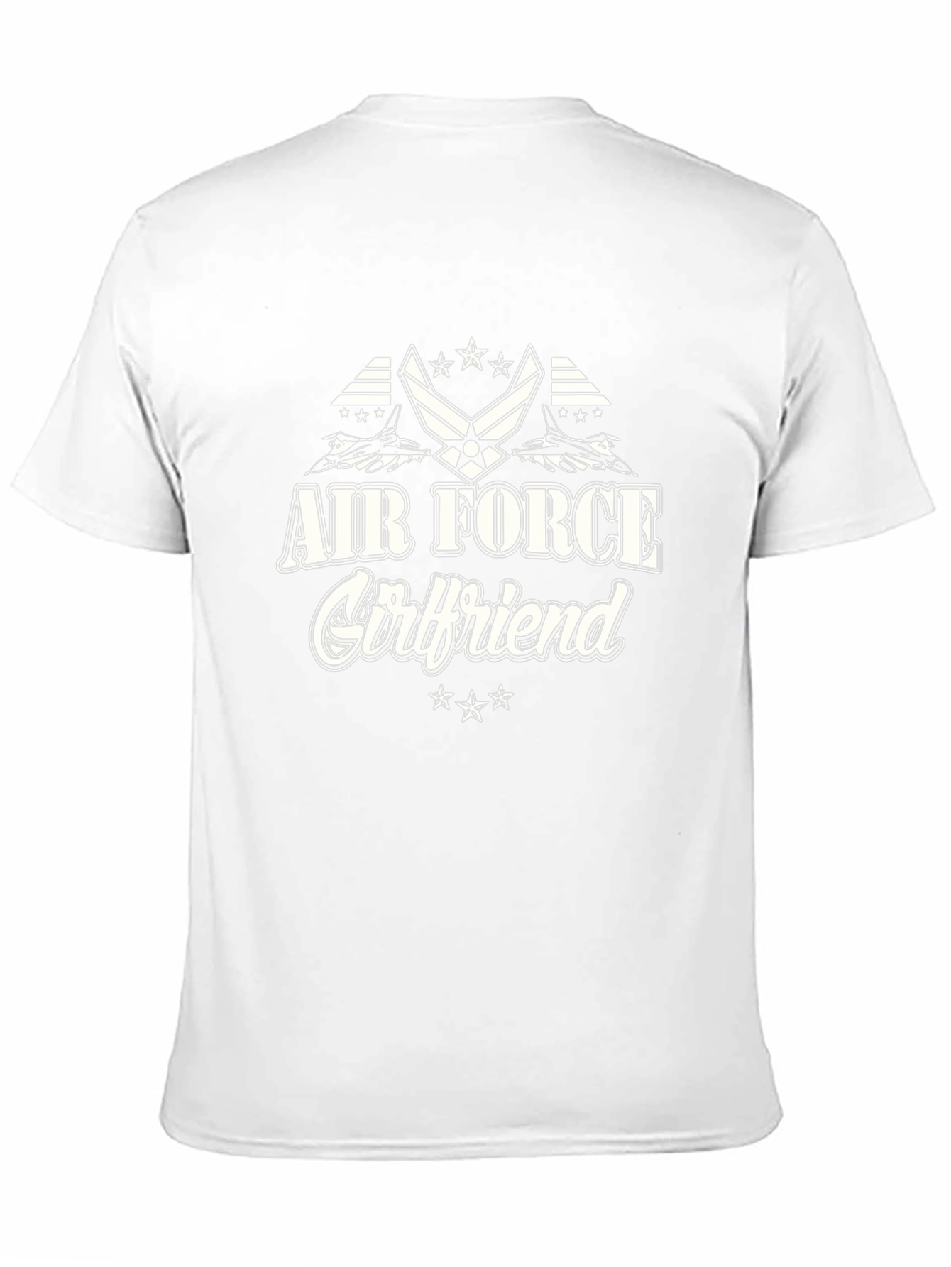 Air Force Girlfriend Graphic Tee - Black