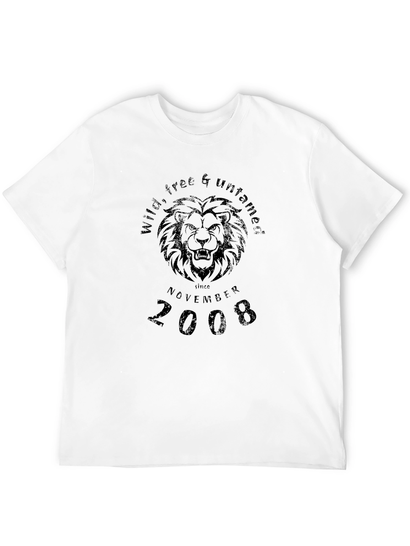 Wild & Untamed Lion Graphic T-Shirt