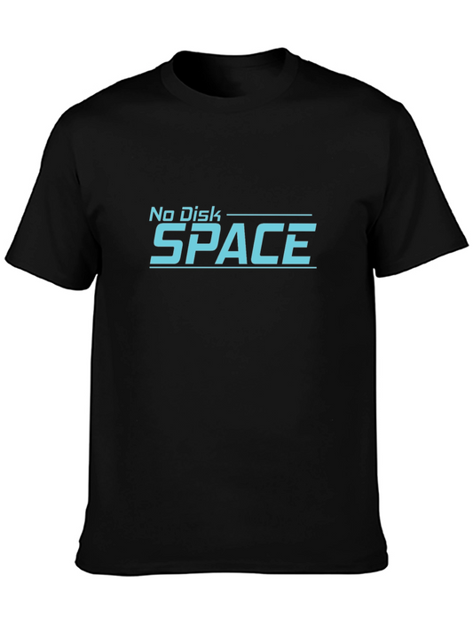 No Disk Space T-Shirt - Gamer Humor Tee