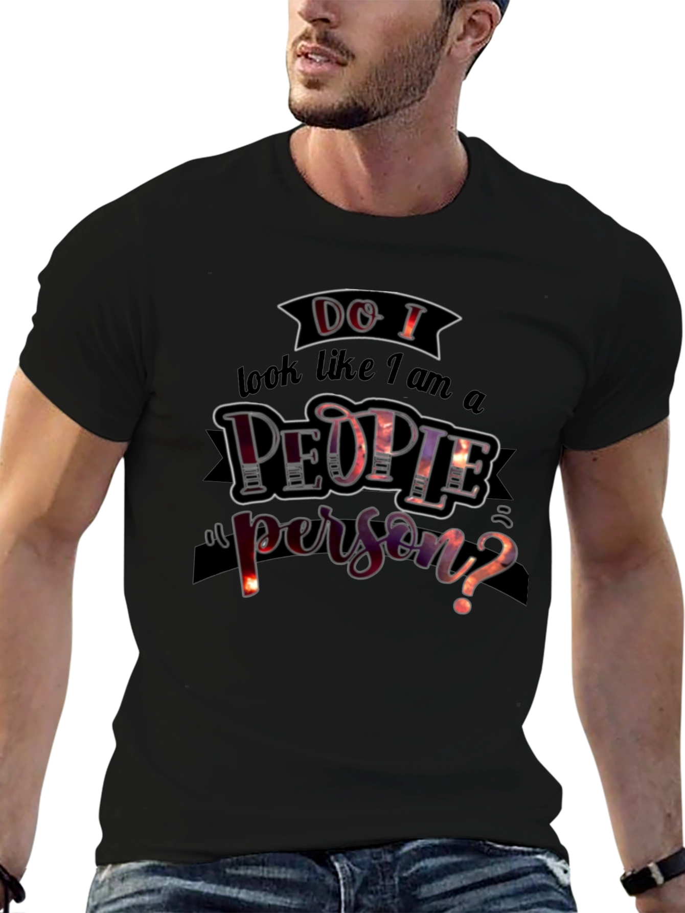 Do I Look Like a People Person? T-Shirt