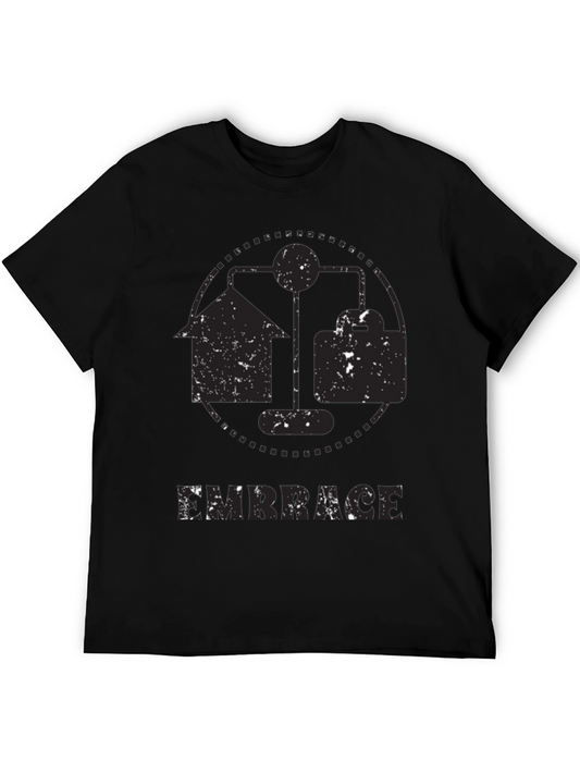 Embrace Graphic Print Mens T-Shirt