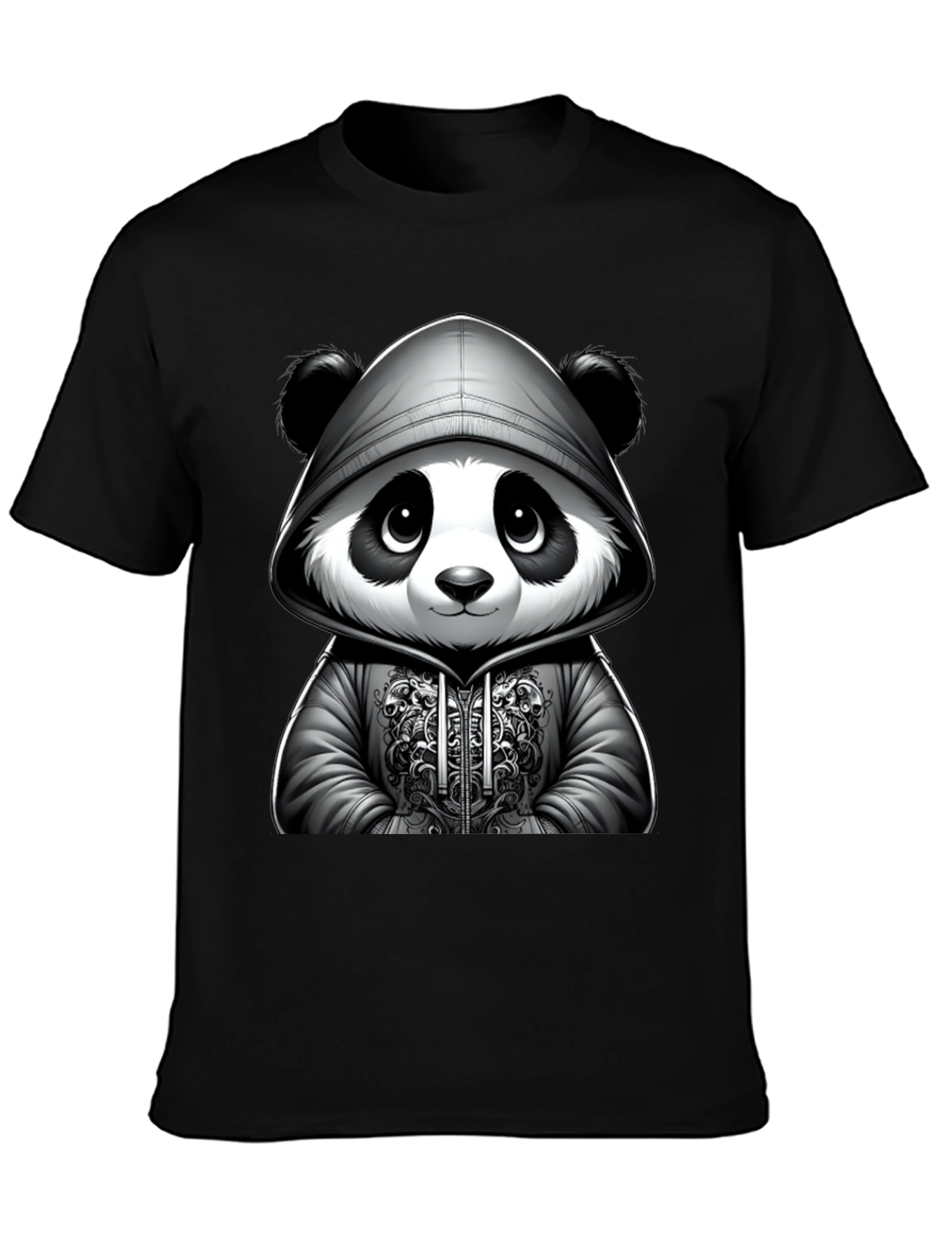 Cool Panda Hoodie T-Shirt