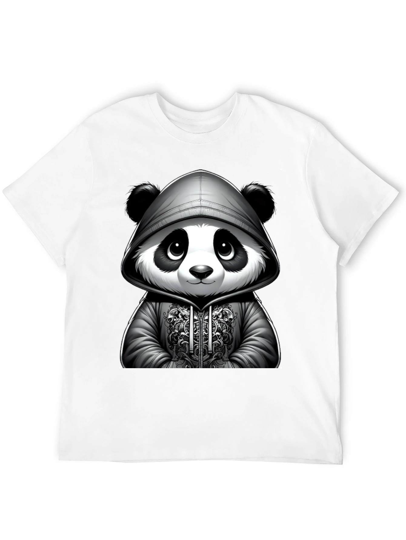 Cool Panda Hoodie T-Shirt