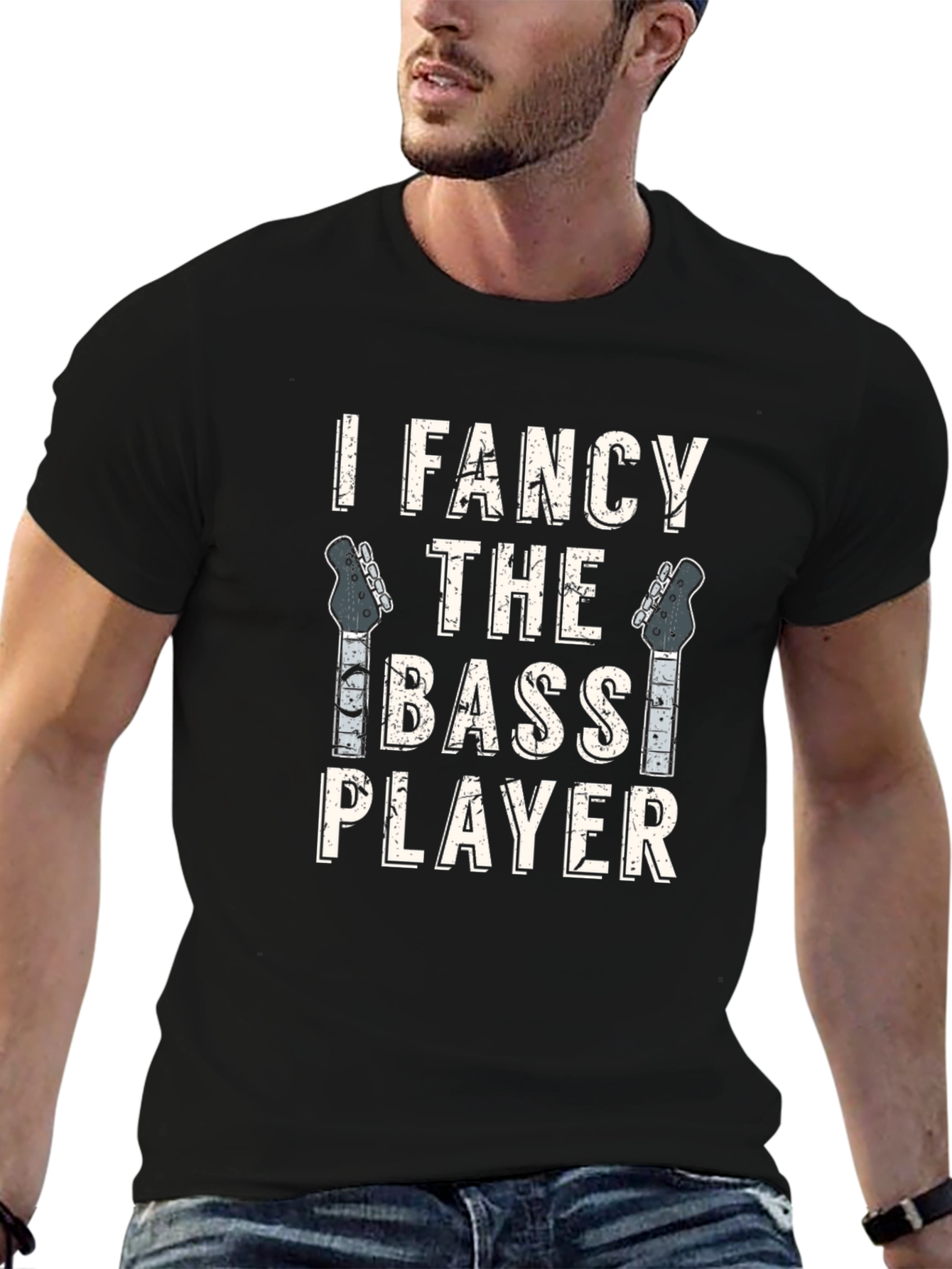 I Fancy The Bass Player Graphic T-Shirt