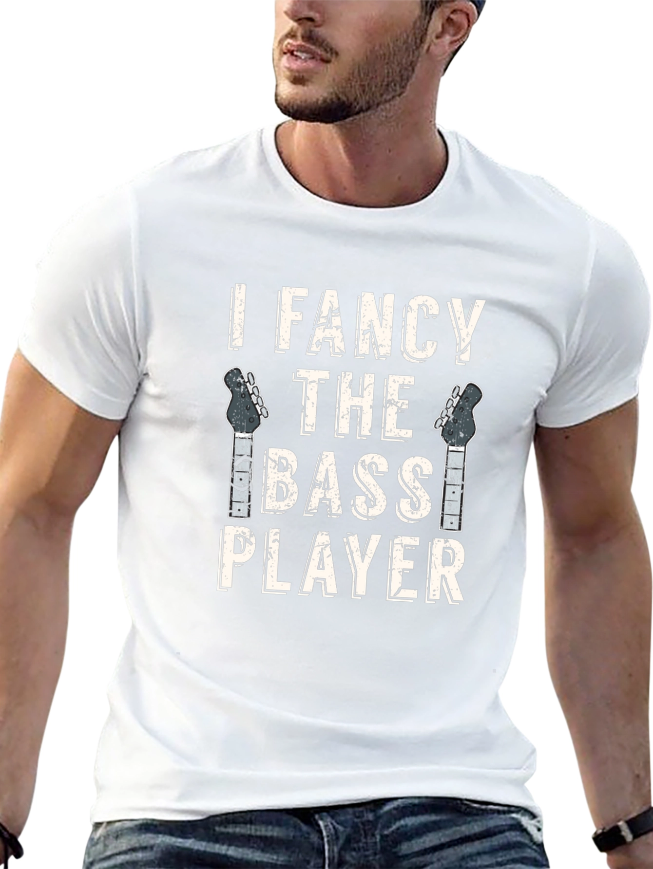 I Fancy The Bass Player Graphic T-Shirt