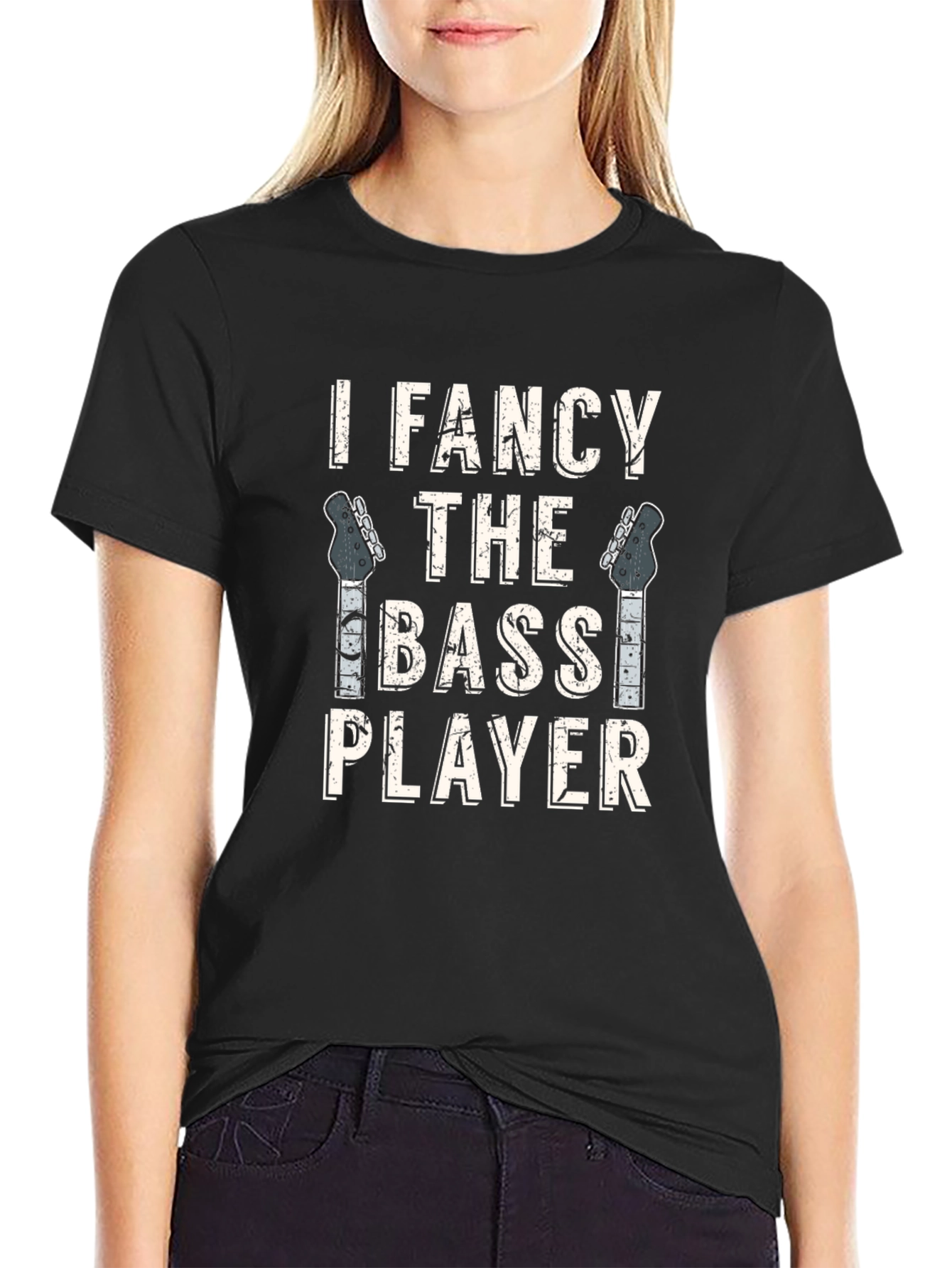 I Fancy The Bass Player Graphic T-Shirt