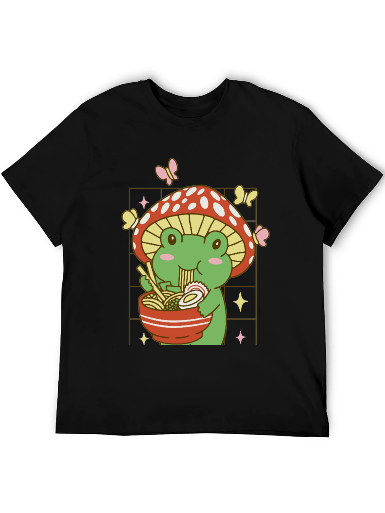 Frog Ramen Mushroom T-Shirt