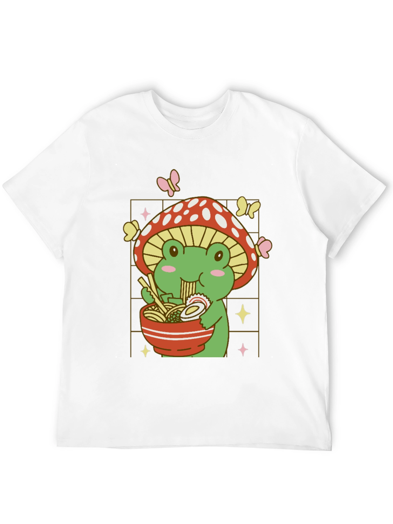 Frog Ramen Mushroom T-Shirt