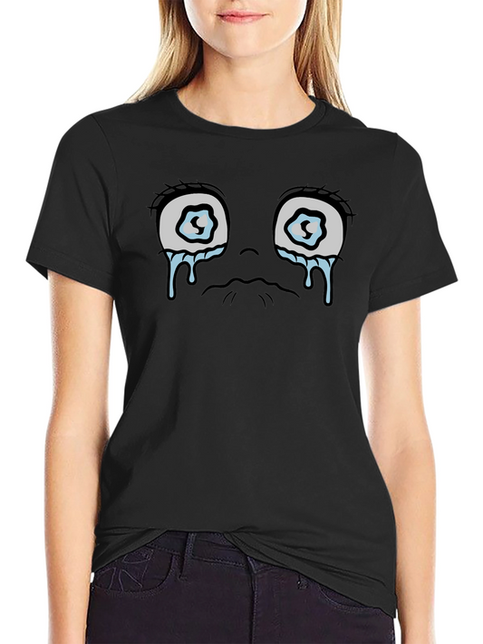 Sad Anime Eyes Graphic T-Shirt - Unisex